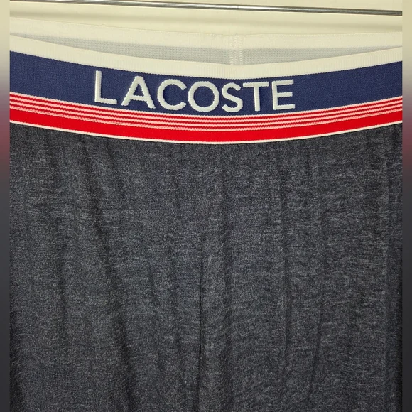 Lacoste Size M -Men's Blue Sleepwear Pants - Picture 3 of 10
